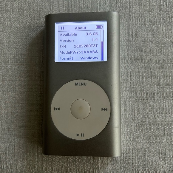 Vintage 2005 Rare Apple iPod Mini 2nd Generation HP Windows Edition 4GB - Picture 5 of 16